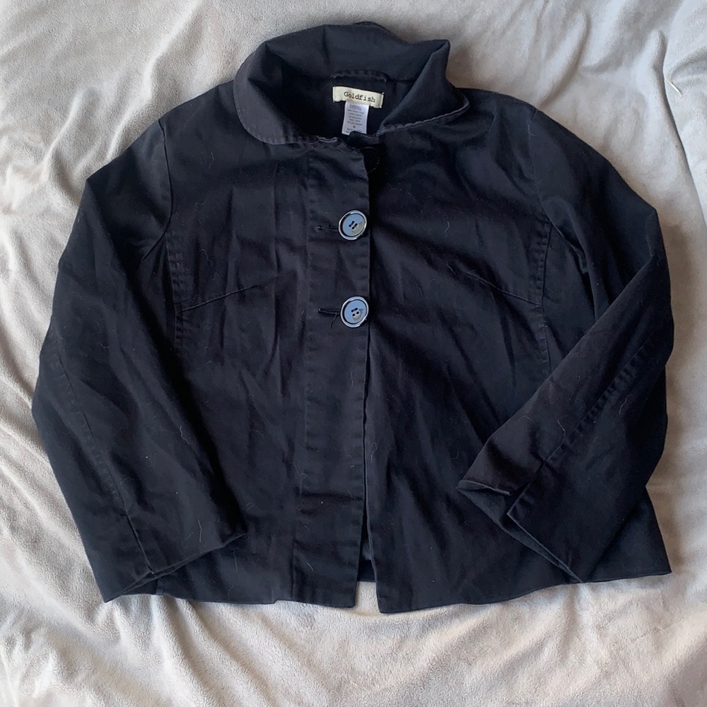 3/4 Sleeve Cropped Jacket